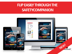 Flip easily through the SafetyCompanion