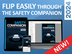 Flip easily through the SafetyCompanion