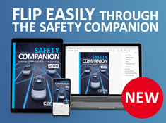 Flip easily through the SafetyCompanion