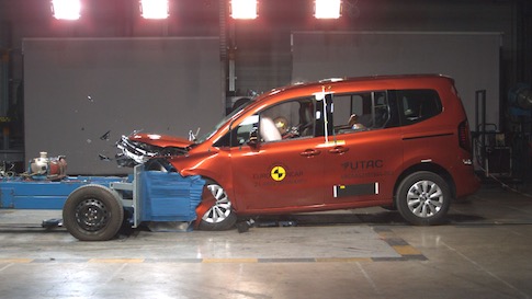 Kangoo and Mokka return with four Stars in Euro NCAP Safety Tests